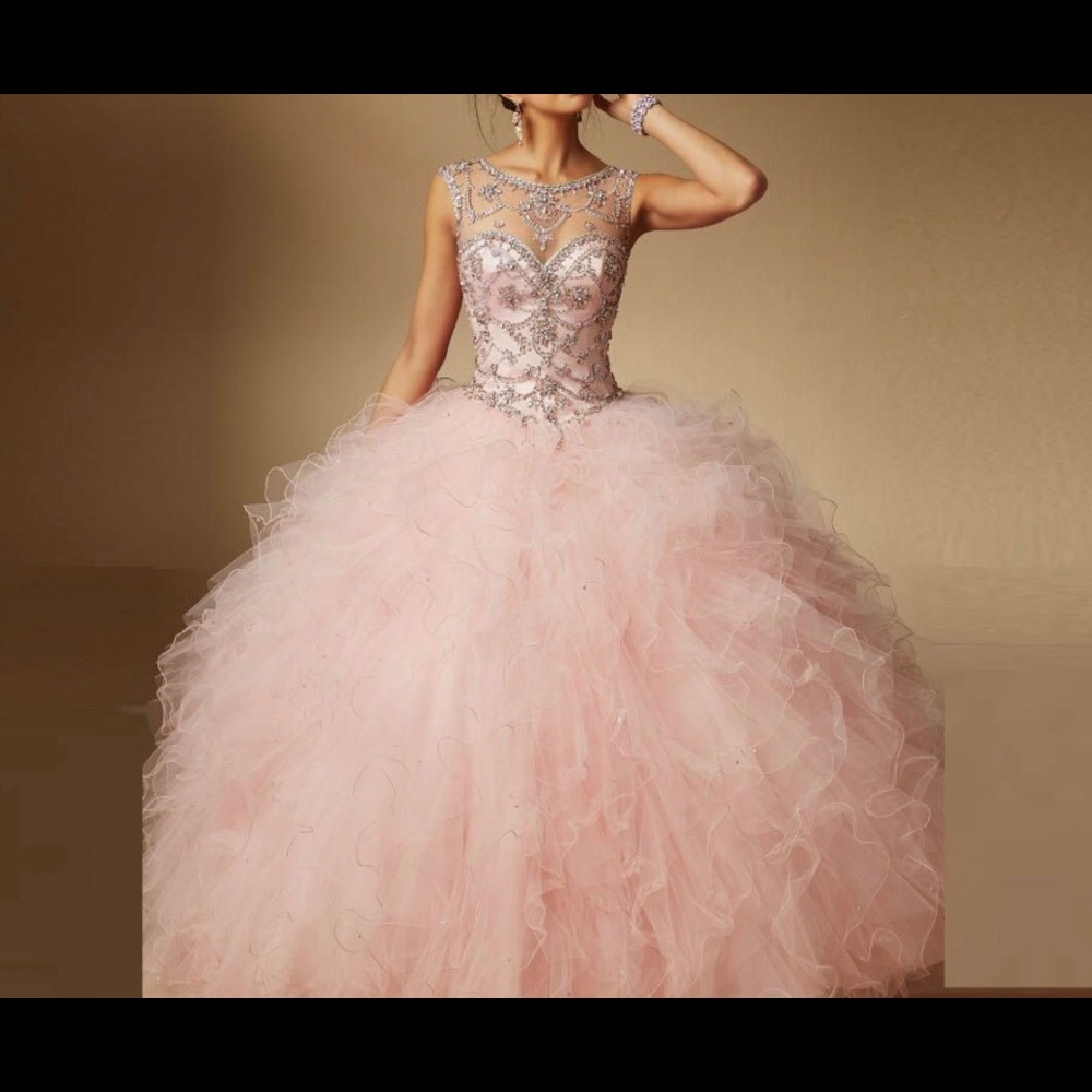 Pink s16 dress